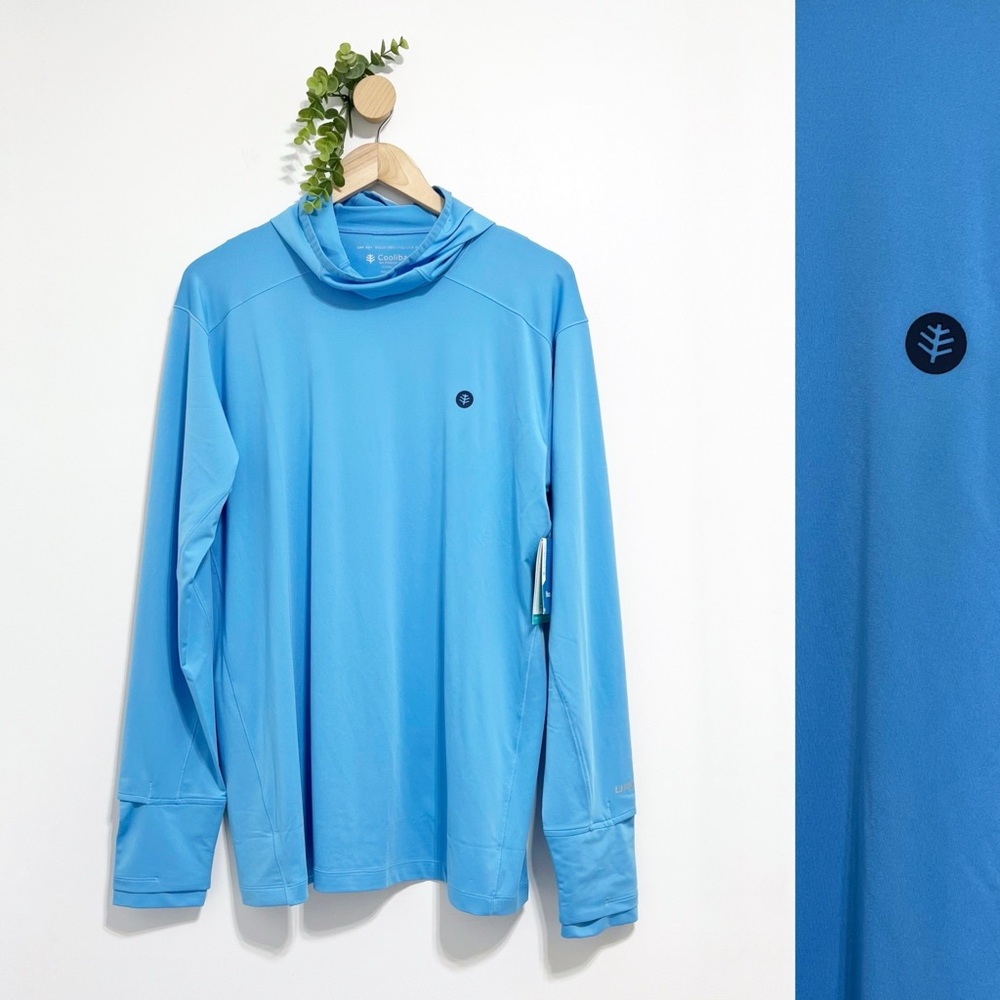 Coolibar NWT UPF 50+ Agility Performance Hoodie Men’s